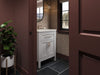 Kohler Hadron 24" bathroom vanity cabinet with sink and quartz top