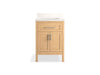 Kohler Hadron 24" bathroom vanity cabinet with sink and quartz top