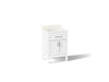 Kohler Hadron 24" bathroom vanity cabinet with sink and quartz top