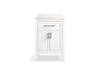 Kohler Hadron 24" bathroom vanity cabinet with sink and quartz top