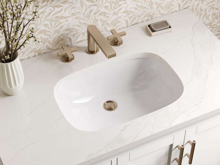 Kohler Hadron 36" bathroom vanity cabinet with sink and quartz top