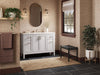 Kohler Hadron 48" bathroom vanity cabinet with sink and quartz top
