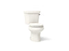 KOHLER K-3977-RA Wellworth Two-piece round-front toilet, 1.6 gpf