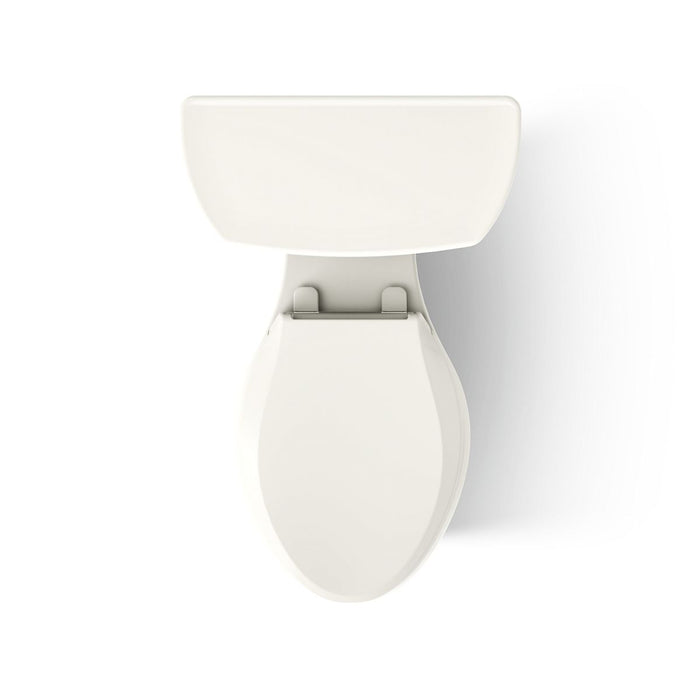 KOHLER K-3978 Wellworth Two-piece elongated toilet, 1.6 gpf, biscuit - view 5