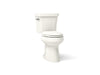 KOHLER K-3979 Highline Two-piece elongated toilet, 1.6 gpf, biscuit
