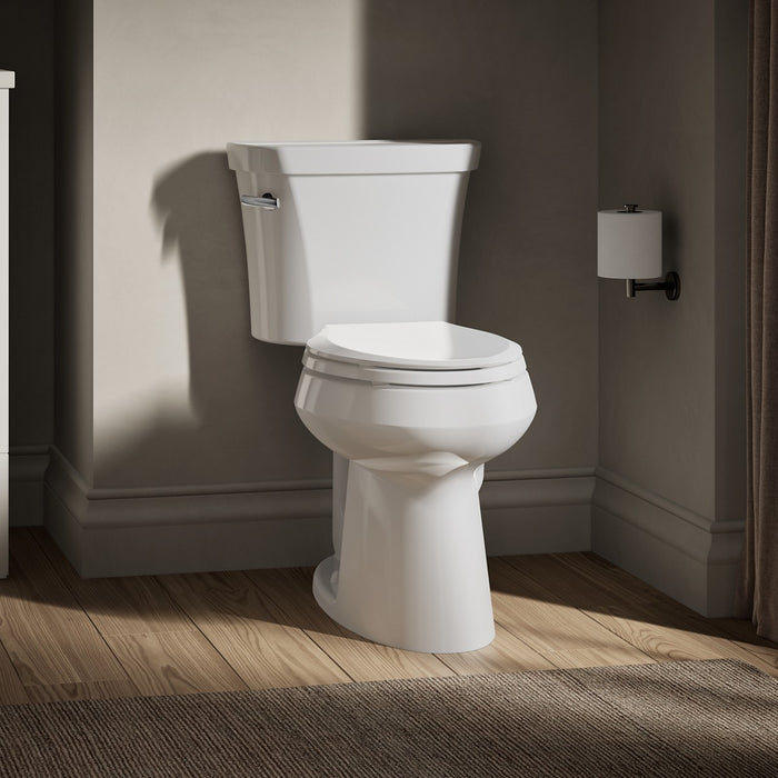 KOHLER K-3979 Highline Two-piece elongated toilet, 1.6 gpf, left - view 4