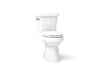KOHLER K-3979 Highline Two-piece elongated toilet, 1.6 gpf, white