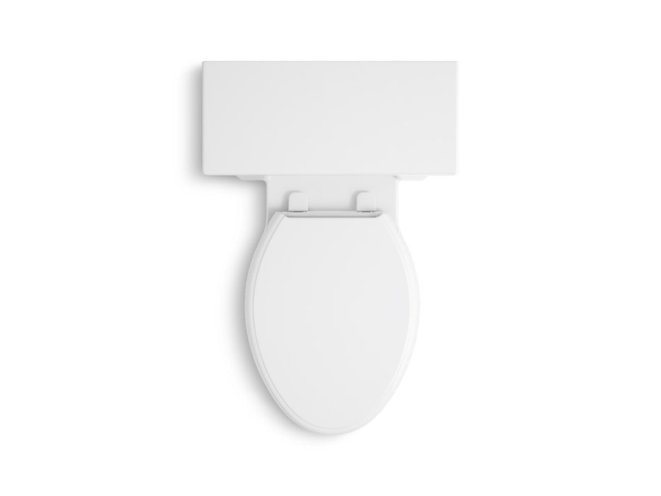 KOHLER K-3981 Tresham One-piece compact elongated toilet with skirted trapway, 1.28 gpf