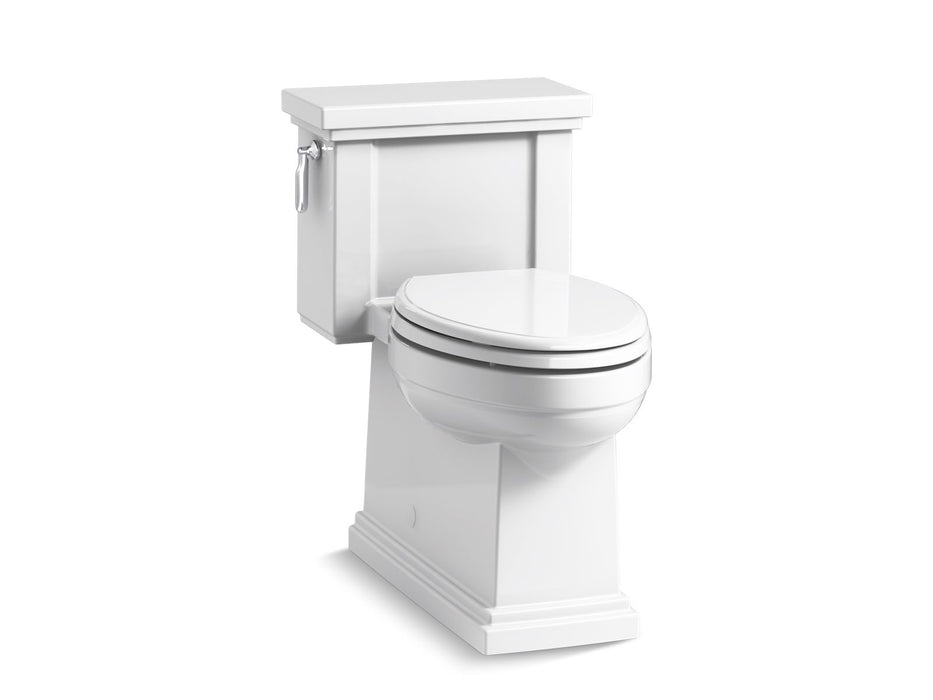 KOHLER Tresham One-piece compact elongated toilet with skirted trapway, 1.28 gpf