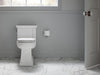 KOHLER Tresham One-piece compact elongated toilet with skirted trapway, 1.28 gpf