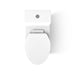 Kohler Reach One-piece compact elongated toilet with skirted trapway, dual-flush