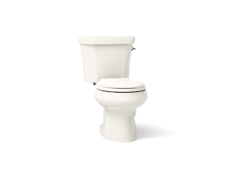 KOHLER K-3987-RA Wellworth Two-piece round-front toilet, dual-flush