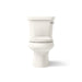 KOHLER K-3997-RA Wellworth Two-piece round-front toilet, 1.28 gpf - Biscuit