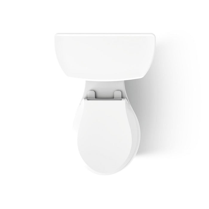 KOHLER K-3997-RA Wellworth Two-piece round-front toilet, 1.28 gpf - White