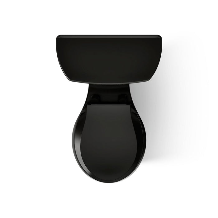 KOHLER K-3997-T Wellworth Two-piece round-front toilet, 1.28 gpf, black black - view 5