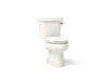 KOHLER K-3998-RA Wellworth Two-piece elongated toilet, 1.28 gpf