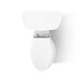 KOHLER K-3998 Wellworth Two-piece elongated toilet, 1.28 gpf, left - view 3