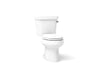 KOHLER K-3998 Wellworth Two-piece elongated toilet, 1.28 gpf, right