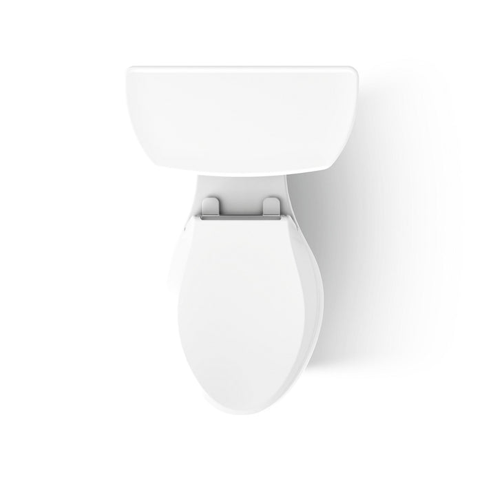 KOHLER K-3998 Wellworth Two-piece elongated toilet, 1.28 gpf, right - view 3