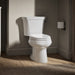 KOHLER K-3998 Wellworth Two-piece elongated toilet, 1.28 gpf, right - view 4