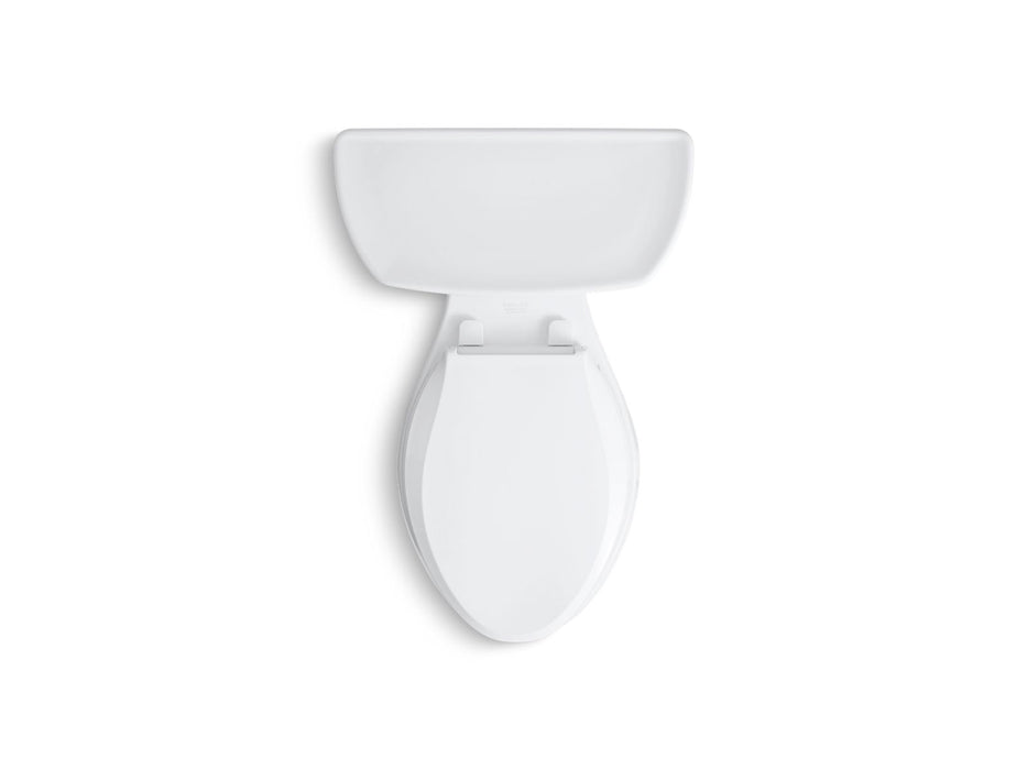 KOHLER K-3998-UT Wellworth Two-piece elongated toilet, 1.28 gpf