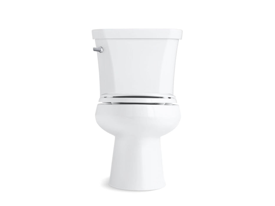KOHLER K-3998-UT Wellworth Two-piece elongated toilet, 1.28 gpf, white - view 2