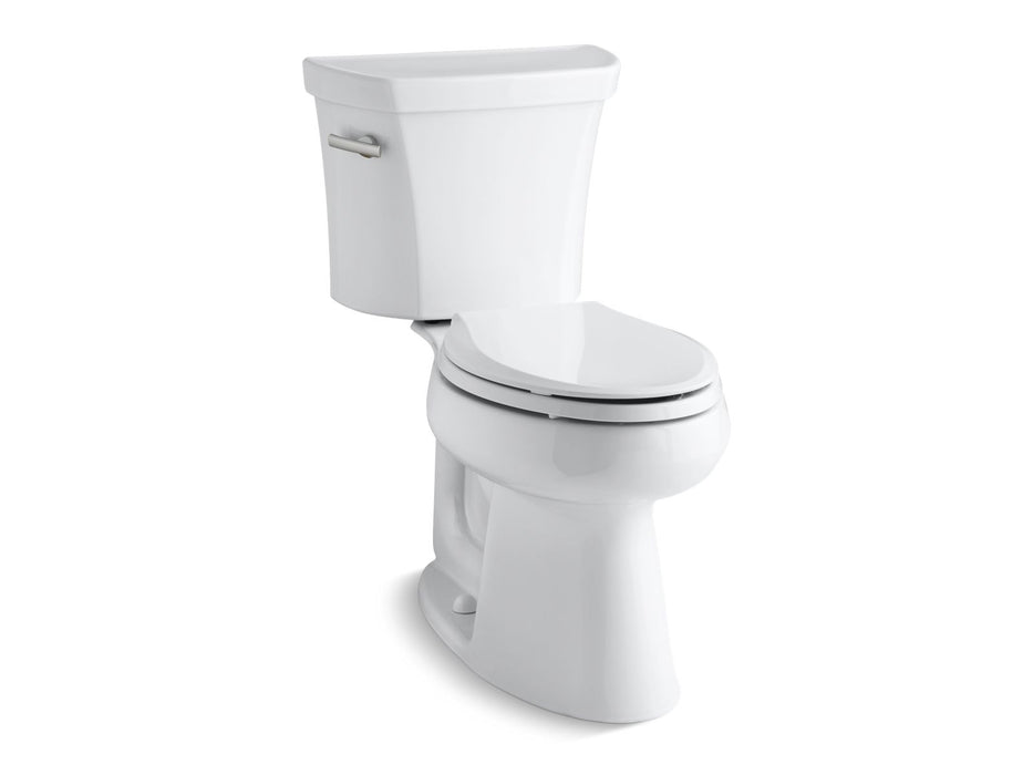KOHLER K-3999-U Highline Two-piece elongated toilet, 1.28 gpf
