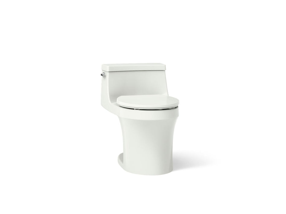 KOHLER K-4007 San Souci One-piece round-front toilet, 1.28 gpf, dune