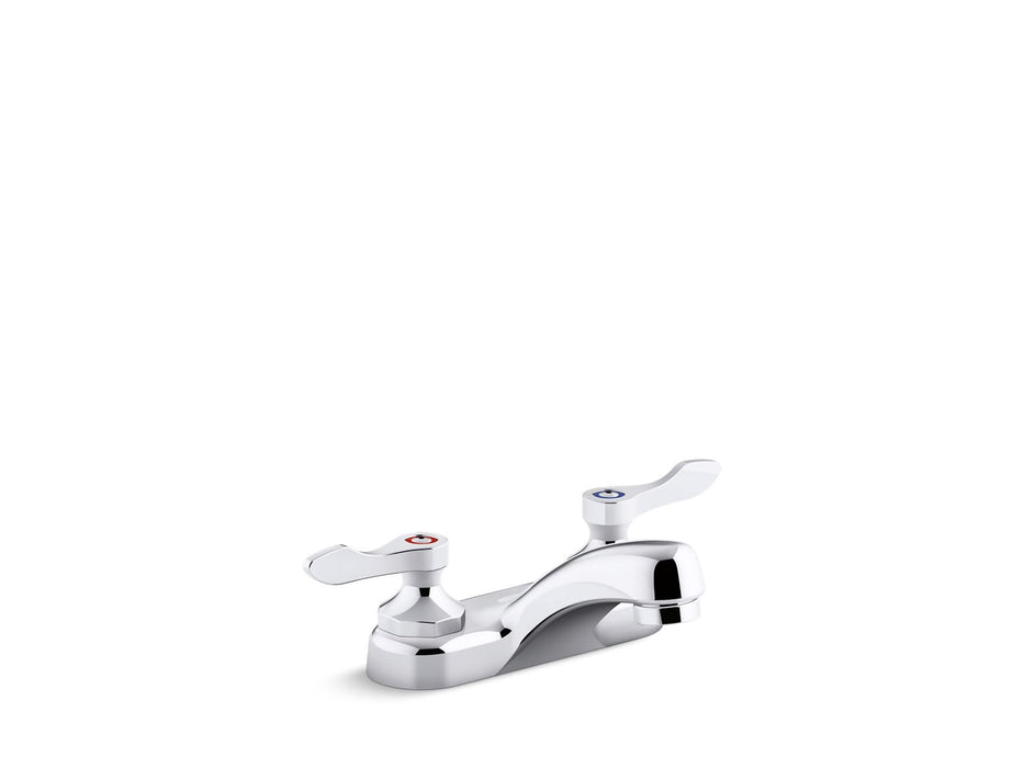 KOHLER K-400T20-4AKL Triton 1.0 gpm centerset bathroom sink faucet with laminar flow and lever handles, drain not...