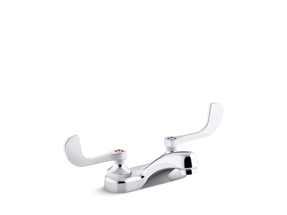 Kohler K-400T20-5ANL Triton 0.5 gpm centerset bathroom sink faucet with laminar flow and wristblade handles, drain not included