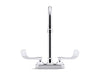 KOHLER K-400T70-5AKL Triton 1.0 gpm centerset bathroom sink faucet with laminar flow, gooseneck spout and wristblade han