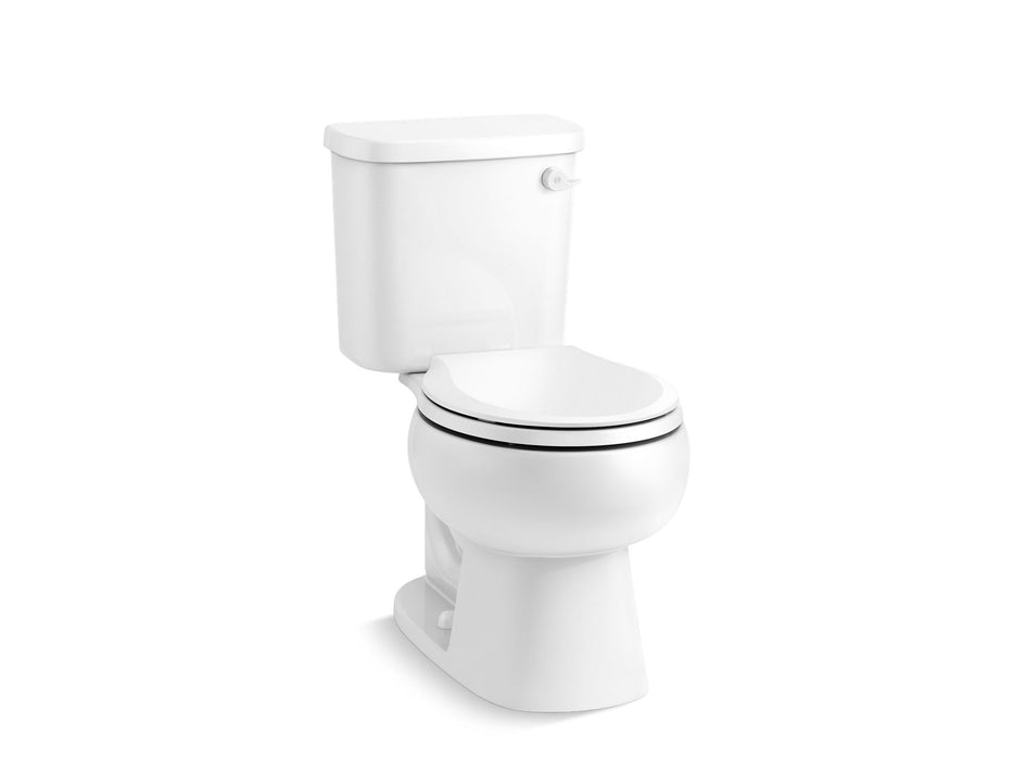 Sterling 402320-WRA Windham Two-piece Round-front Toilet, 1.28 GPF, white
