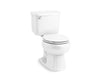 Sterling 402367 Windham Two-piece Round-front 1.28 GPF Toilet with 14" Rough-in, white
