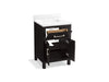 Kohler Kresla 24" bathroom vanity cabinet with sink and quartz top