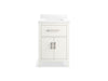 Kohler Kresla 24" bathroom vanity cabinet with sink and quartz top