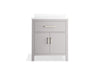 Kohler Kresla 30" bathroom vanity cabinet with sink and quartz top