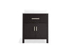 Kohler Kresla 30" bathroom vanity cabinet with sink and quartz top