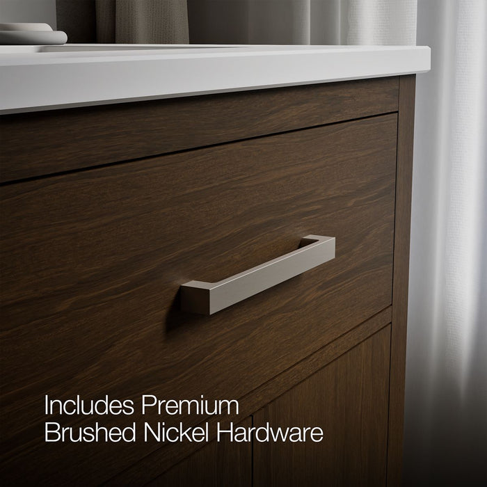 KOHLER K-40638-BD1 Kresla 30" bathroom vanity cabinet with sink and quartz top