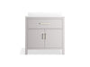 Kohler Kresla 36" bathroom vanity cabinet with sink and quartz top