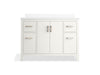 Kohler Kresla 48" bathroom vanity cabinet with sink and quartz top
