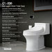 KOHLER K-4108 PureWash Elongated bidet toilet seat with remote control