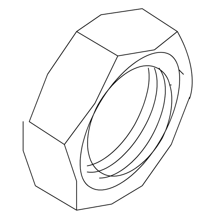 KOHLER K-41633 Nut, Hex Jam, .25-20Unc-2B