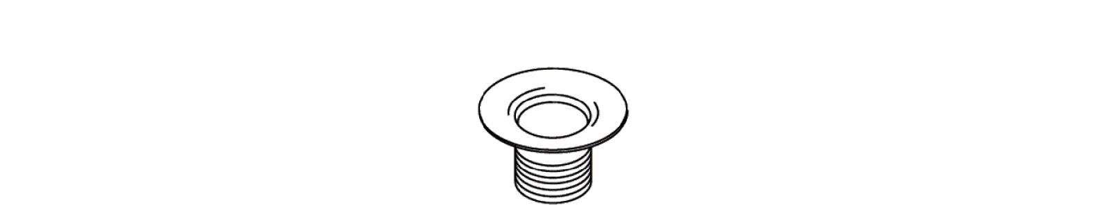 KOHLER K-41824-CP Body, Strainer