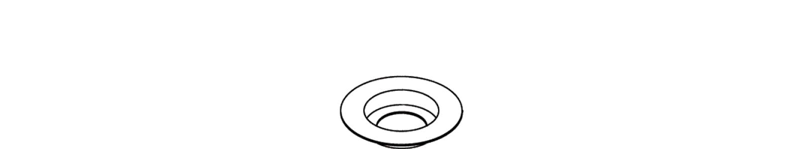 KOHLER K-41910 Plate, Strainer