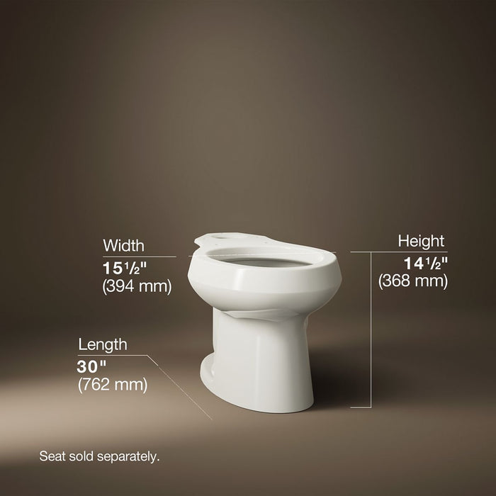KOHLER Wellworth Elongated toilet bowl
