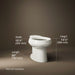 KOHLER Wellworth Elongated toilet bowl