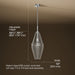 3/4 view of product with dimensions