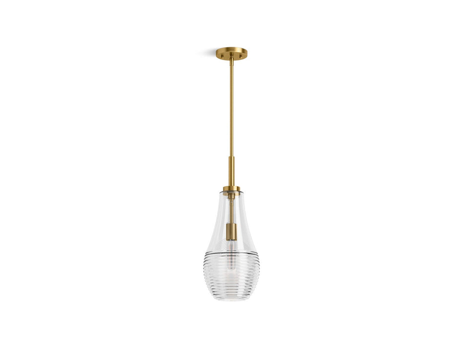 KOHLER K-42196-PE01 Simplice 8" teardrop pendant
