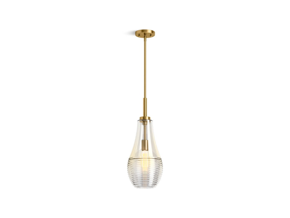 KOHLER K-42196-PE01 Simplice 8" teardrop pendant