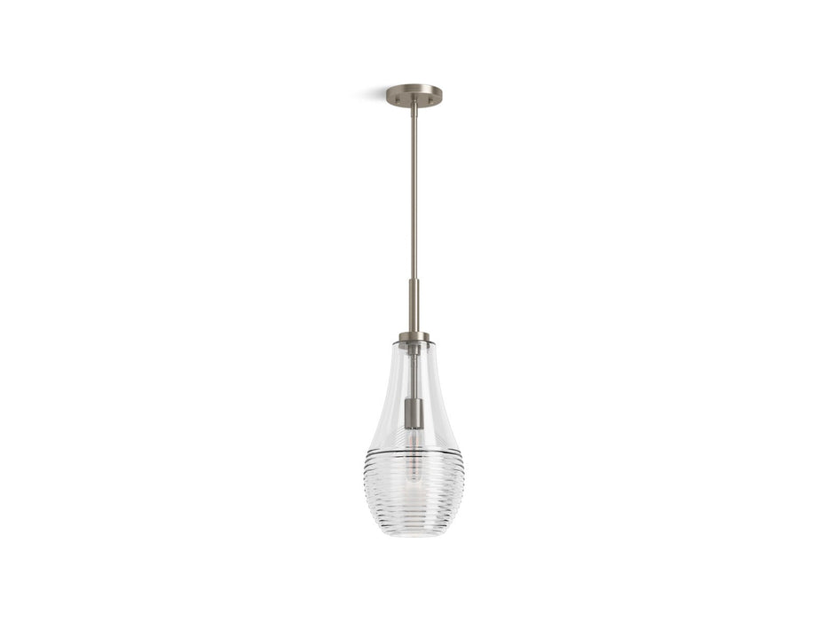 KOHLER K-42196-PE01 Simplice 8" teardrop pendant